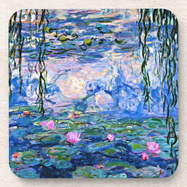 Porta-copo Claude Monet - Lírios Água, 1919, (Frente)