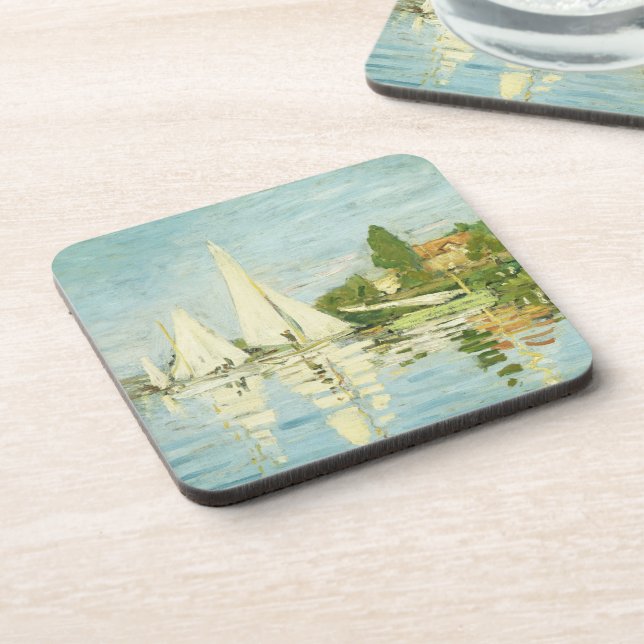 Porta-copo Claude Monet. Regattas em Argenteuil (Left Side)