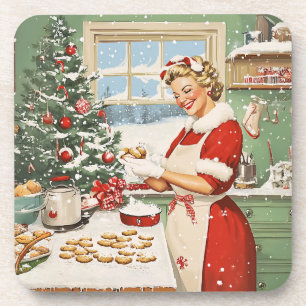 Porta-copo Claus Holiday Baking Delight