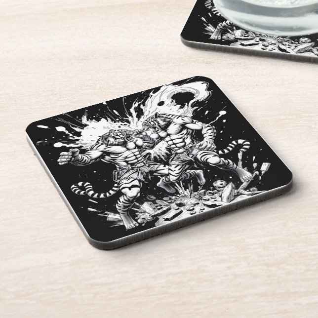 Porta-copo Clube de Luta - Tigres (Left Side)