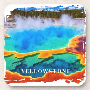 Porta-copo Coaster da bebida térmica de Primavera de Yellowst