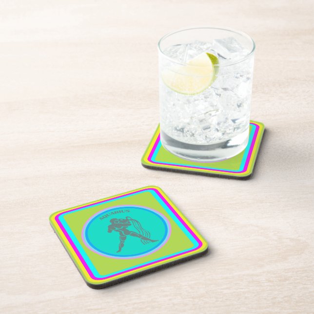 Porta-copo Coaster de Bebidas Aquário (Lado Direito)