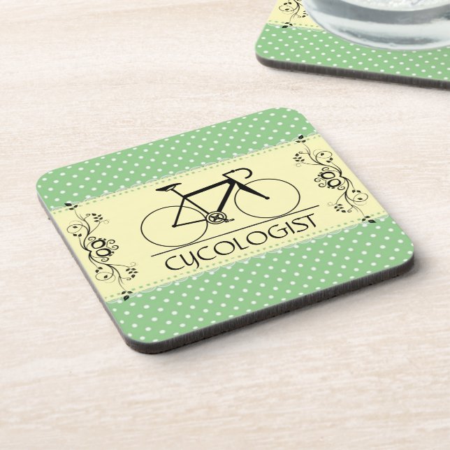 Porta-copo Coaster De Bebidas Ciclologistas (Left Side)
