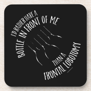 Porta-copo Coaster de Bebidas de Lobotomia Frontal