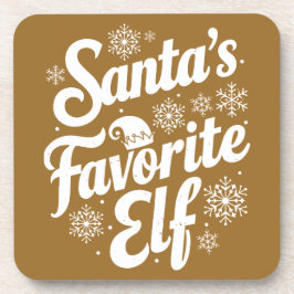 Porta-copo Coaster de Bebidas de Natal Engraçado