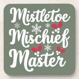 Porta-copo Coaster de Bebidas de Natal Engraçado