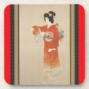 Porta-copo Coaster de bebidas do Japão