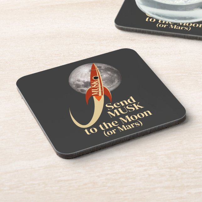 Porta-copo Coaster de Bebidas Musicais (Left Side)