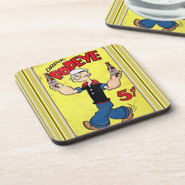 Porta-copo Coaster De Bebidas Popeye (Left Side)
