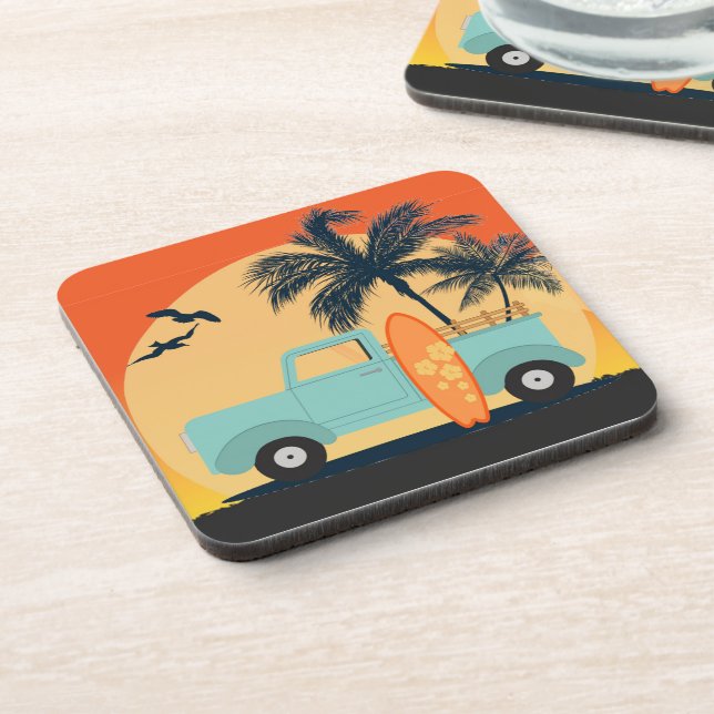 Porta-copo Coaster De Bebidas Retro De Navegação (Left Side)