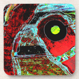 Porta-copo CoasterFrequency - Serpente Abstrato  Plástico Ríg