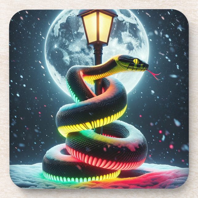 Porta-copo Cobra Art (Frente)