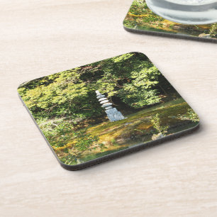 Porta-copo Cobra branco Pagoda / Hakuja No Tsuka