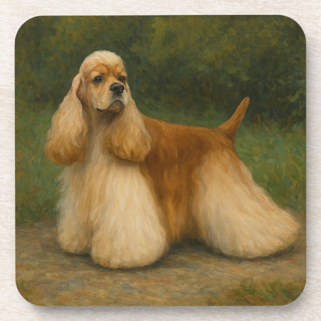 Porta-copo Cocker Spaniel (Frente)