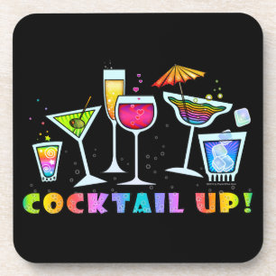 PORTA-COPO COCKTAIL ACIMA DAS PORTAS COPOS DA CORTIÇA DOS