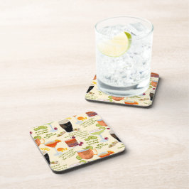 Porta-copo Cocktails e conversação