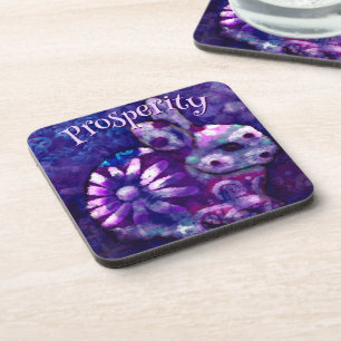 Porta-copo Coelho Bunny Floral Caprichoso Personalizado