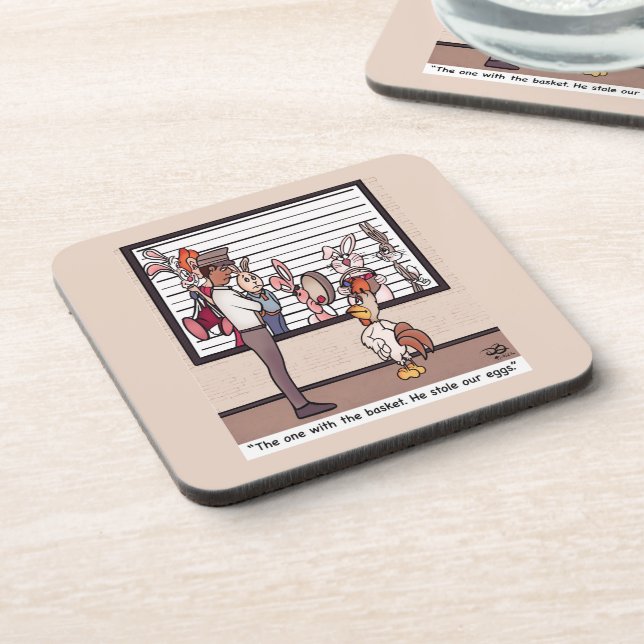 Porta-copo Coelhos De Plástico De Duro De Linhagem (Left Side)