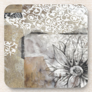Porta-copo Colagem Fleur II