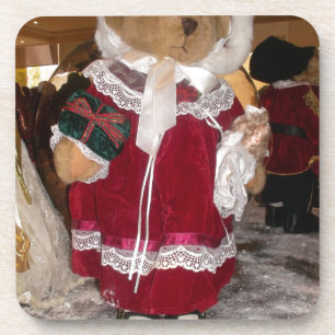 Porta-copo Coleção De Ursos De Pano De Natal.