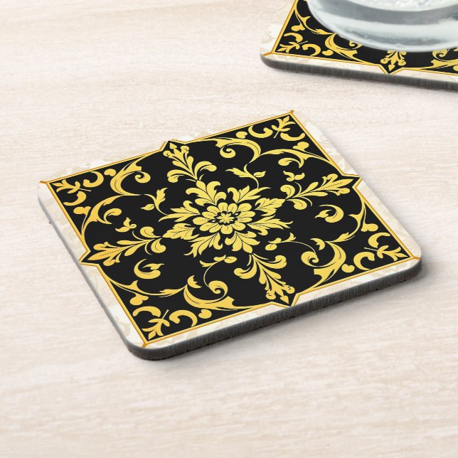 Porta-copo Coleção Floral Elegante de Luxo Moderno (Left Side)
