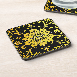 Porta-copo Coleção Floral Moderna e Elegante de Luxury