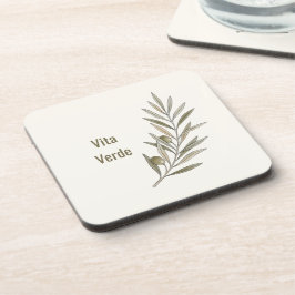 Porta-copo Coleção Vita Verde Bege