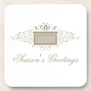 Porta-copo Coleta de Portas copos de Férias Presente, Latte