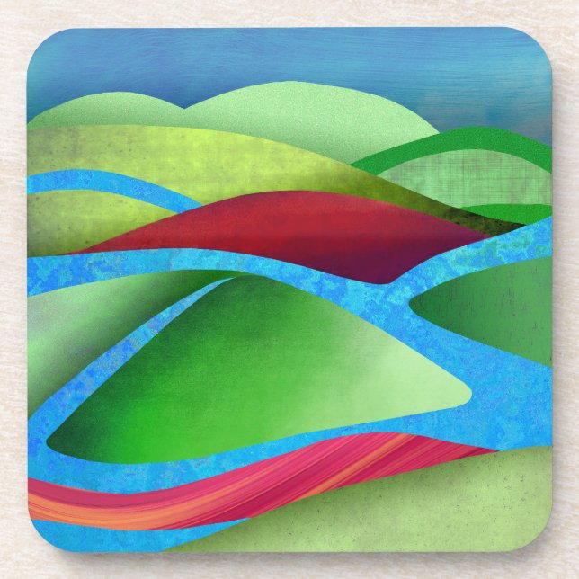 Porta-copo Colinas No Gelo (Frente)