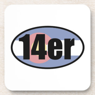 Porta-copo Colorado 14ers