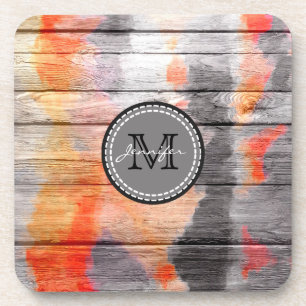 Porta-copo Colores Pintados Mão De Mão Monograma #10