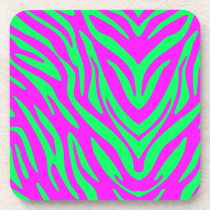 Porta-copo Colorful Abstract Zebra