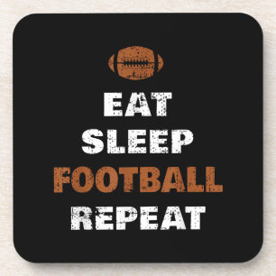 Porta-copo Coma Dormir Futebol Repetir Amar Futebol Vintage G