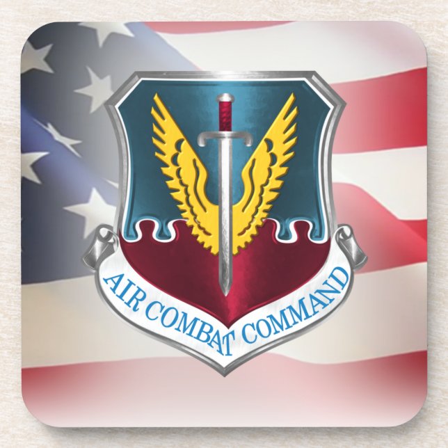 Porta-copo Comando de combate aéreo - "ACC" (Frente)