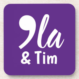 Porta-copo Comma Kamala e Tim 2024