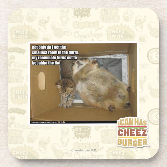 Porta-copo Companheiro de quarto gordo (Frente)