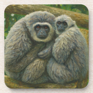 Porta-copo Companheiros Gibbons - Retrato Emocional de Vida S