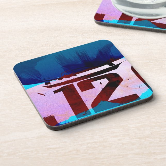 Porta-copo Competindo o número 12 (Left Side)