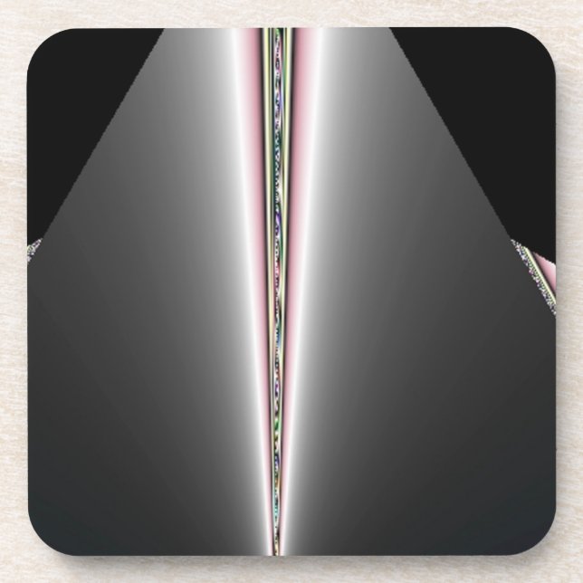 Porta-copo Cone de Prata com Dentes de Pastéis (Frente)