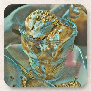 Porta-copo cone de sorvete de Verão