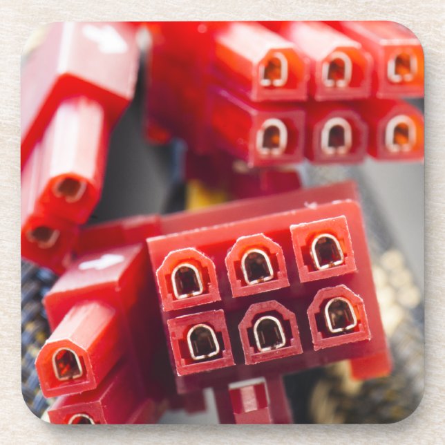 Porta-copo Conector do cabo do computador (Frente)