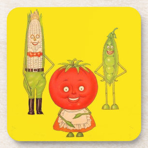 Porta-copo Conheça os vegetais
