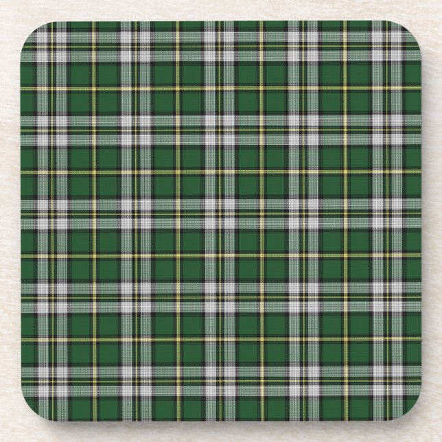 Porta-copo Conjunto De 6 Coasters De Bebida Tartan De Cabo Br (Frente)