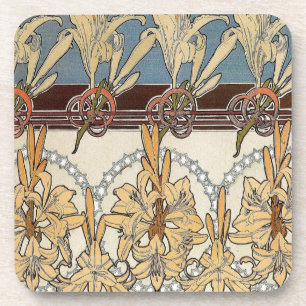 Porta-copo Conjunto de 6 Pires Art Nouveau