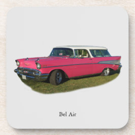 Porta-copo Conjunto de ar em gel cor-de-rosa com 6 portas cop