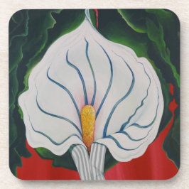 Porta-copo Conjunto de Portas copos branco de lírio 6