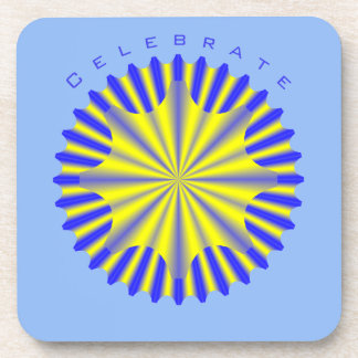 Porta-copo Conjunto de portas copos com Design Estrela Dourad