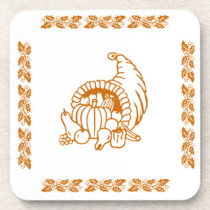 Porta-copo Conjunto de portas copos - Corno de abundância