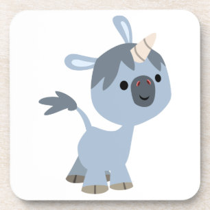 Porta-copo Conjunto de Portas copos de Bebê Unicorn de Carto