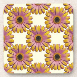 Porta-copo Conjunto de Portas copos de Disias Amarelas Cor-de